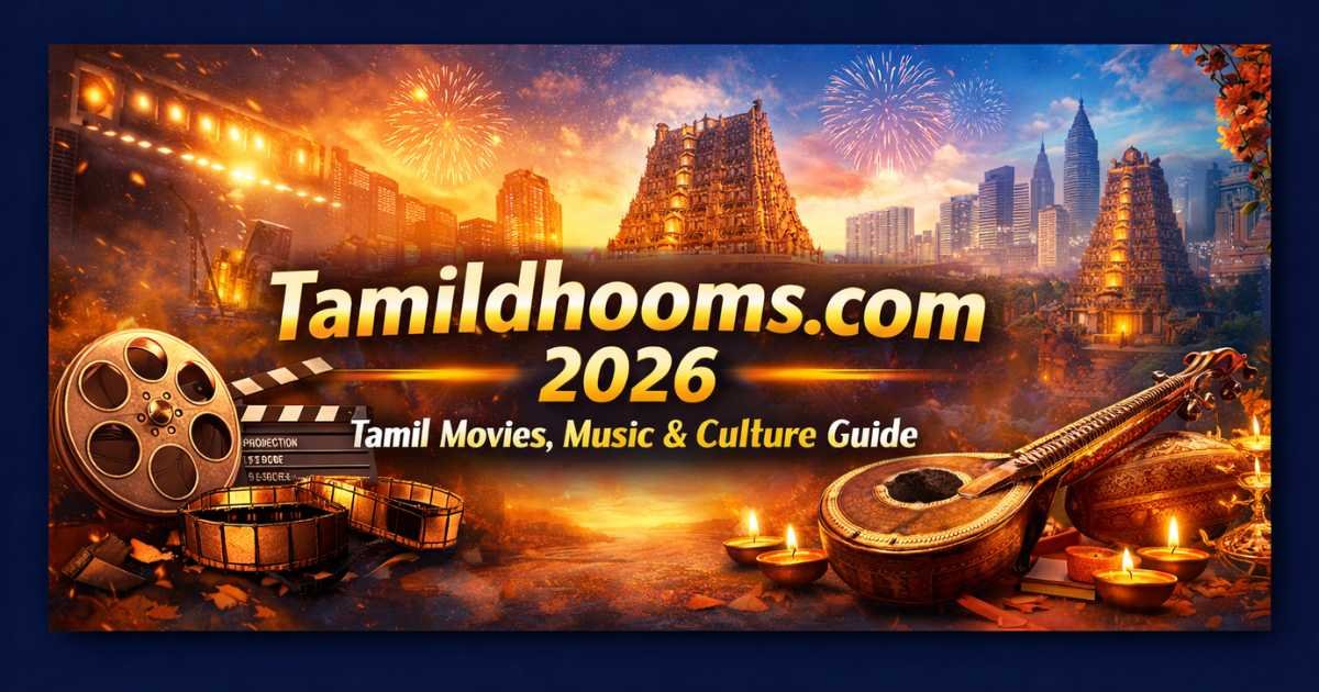 Tamildhooms.com Tamil movies music culture digital entertainment platform